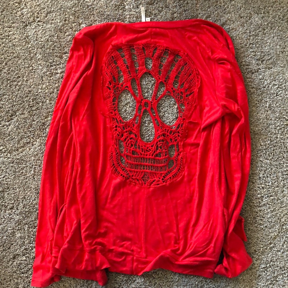 Skull cardigan